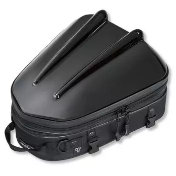 Motorcycle Bag MOTOFIZZ Shell Seat Bag 2 MT Black [Tanax] 10-14L MFK-298