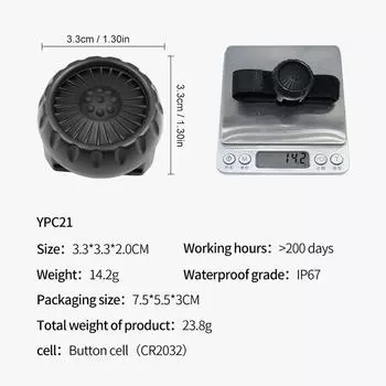 Motorcycle Bike Walkie Talkie Control Button Zello for iOS Android Phones Wireless Bluetooth PTT Button Push to Talk чёрный