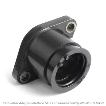 Motorcycle Carburetor Interface Gum For Yamaha YFM400A YFM400F Moto Parts Joint Intake Manifold Boot Adapter