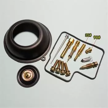 Motorcycle Carburetor Repair Kit, Vacuum Diaphragm Adjustment Kit For Honda Bros400 Vt400 With V-Cylinder