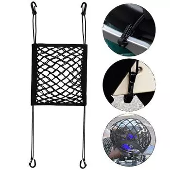 Сетка для багажника мотоцикла, сумка для хранения велосипеда, скутера, 4 крючка, держатель для багажной сетки мотоцикла, эластичная сетчатая сумка, аксессуары для мотошлема