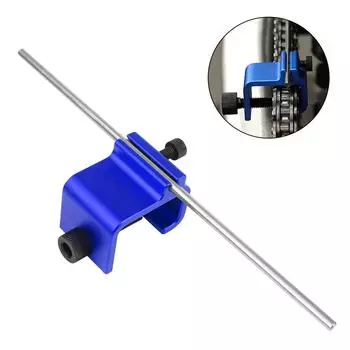 Motorcycle Chain Alignment Tool Repair Parts Quick Accurate Alignment Tool Tool Universal Aluminium Alloy Sprocket Chain красный