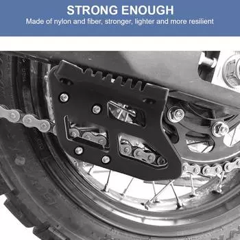 Motorcycle Chain Guide Pulley Fit For Yamaha Tenere 700 Accessory Protector Plate Guard Cover Chain Stabilizer Refit чёрный