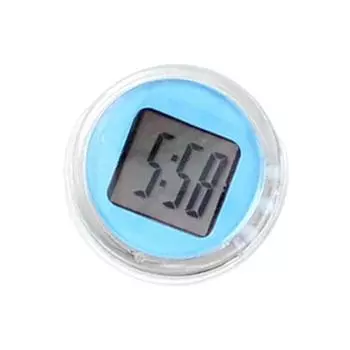Motorcycle Clock Reliable Handlebar Clock for SUV Auto Accurate Timekeeping чёрный