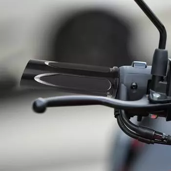 Motorcycle Electronic Throttle Handle Grips CNC Cover Protector Guards Moto Accessories For Touring FLSTSE Softail Dyna Livewire чёрный