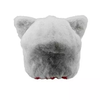 Motorcycle Funny Cartoon Plush Helmets Protective Motorcycle Helmets Covers Full Face Covers For Creative Helmets Parties