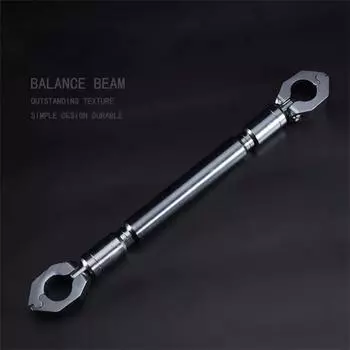Motorcycle Handlebar Cross Bar Reinforced Thick Handlebar Pull Rod Front Balance Bar Reinforced Motorcycle Modification Parts чёрный