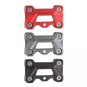 Motorcycle Handlebar Risers Clamp For CB650R CB400F NX400 Handlebar Fix Brick красный