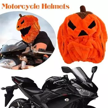 Motorcycle Helmet Cover Cartoons Plush Helmet Protective Cover Outdoor Fun Personalized Helmets Christmas