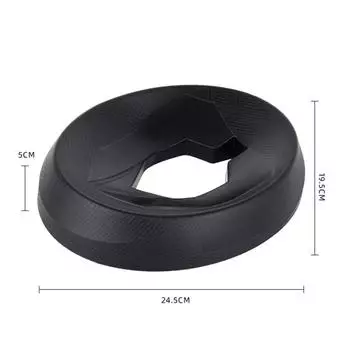 Motorcycle Helmet Stand Helmet Support Doughnut Pad for Motorcycle Snowmobile Skateboarding Scooter Helmet PU Polyurethane чёрный