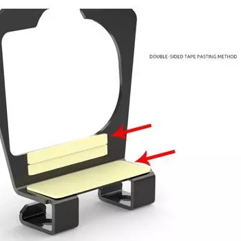 Motorcycle Hook Bracket for NSS350 Front Storage Hook Stainless Steel Luggage Hook Double Hook Hanger Holders серебряный