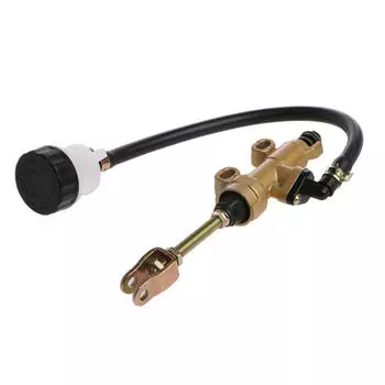 Motorcycle Hydraulic Rear Brake Master Cylinder Pump For Kawasaki Ninja ZX6 ZX6R