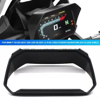 Motorcycle Instrument Display Sunshade Cover For BMW F 750 850 GS R 1200 1250 GS ADV LC R RS C400X S1000XR Adventure Adv чёрный
