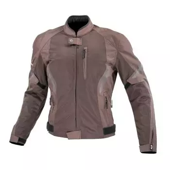 Motorcycle Jacket Protective Half Mesh Jacket Brown XL Brown [KOMINE] JK-1463 07-1463 Men s коричневый