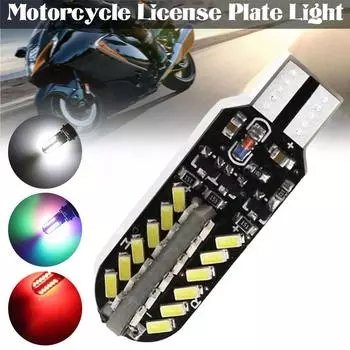 Motorcycle Lights W5W T10 LED Bulb 5 Smd 5050 Led W5w Car Reading Bulbs Interior Lamp 168 Signal Turn LED Plate License 194 Q4O0