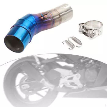 Motorcycle Mid Link Pipe Wear Resistant Convenient Parts for Jonway 350