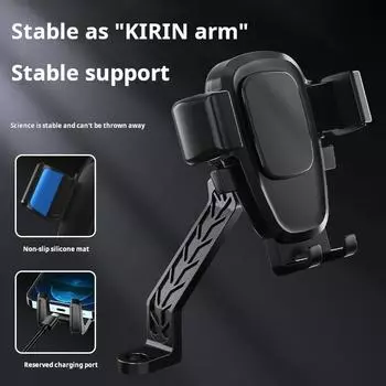 Motorcycle Phone Holder Navigation Bracket Mountain Bike Phone Holder Black Electric Bike Plastic Phone Holder чёрный
