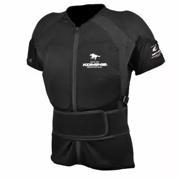 Мотоциклетный протектор Одежда для защиты при верховой езде Черный L Стандарт CE Уровень 2 Легкий протектор для верховой езды от Stallion Industry [Komine] SK-832 чёрный