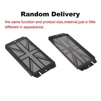 Motorcycle Radiator Cover Engine Guards Water Tank Protector For Triumph Bonneville T100 T120 Street Speed Twin Thruxton 1200 чёрный