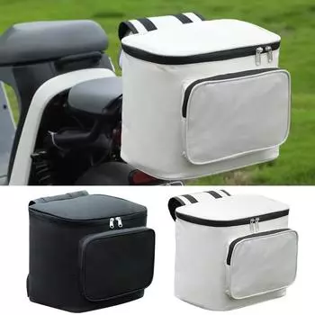 Motorcycle Rear Bag Motorcycle Gear Bag Motorbike Hard Hat Organizer Motorcycle Bag Storage Pocket For Motor Cycle Travel чёрный
