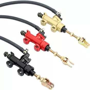 Motorcycle Rear Brake Pump Foot Hydraulic Refit Rear Brake Master Cylinder Pump Brand-new Motorcycler Brake Pump чёрный
