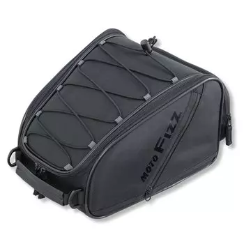 Motorcycle Seat Bag MOTOFIZZ Black [Tanax]