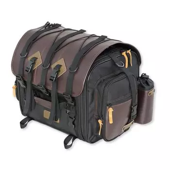 Motorcycle Seat Bag MOTOFIZZ Field Seat Bag Heritage Edition [Tanax]