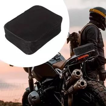 Motorcycle Tool Bag Rear Dustproof Storage Tool Bag Large Capacity Motorcycle Accessories For Comfort Gear Riding Poles