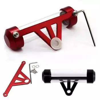 Motorcycle Tube Tax Disc Cylindrical Holder Frame with Screwdriver Waterproof Motorbike License Holder Motorcycle Accessories розы красного