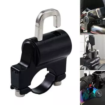 Motorcycle Universal Helmet Lock Handlebar Anti-theft Security Motorbike Motorcycle Accessories China