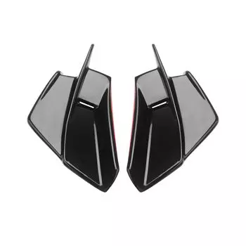 Motorcycle Winglet Wind Deflector Fairing Kit Kawasaki Ninja ZX-4RR ZX-4R ZX-25R 2019-2024 Side Spoiler