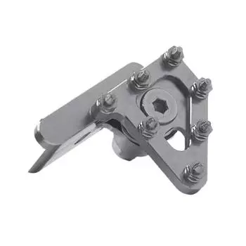 Motorcycles Rear Brake Pedal Foot Lever Step Plate Tip Rotatable- Motorcycles Accessories KLX YZF Quick Fixing красный