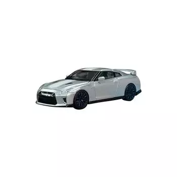 MOTORHELIX 1/64 ниссан GT-R (Р35) 50-я годовщина Ultimate Metal Silver Готовый продукт