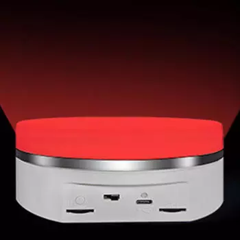 Моторизованный поворотный стенд с подсветкой и USB-зарядкой, универсальный для часов, цифровой