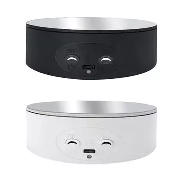 Моторизованный вращающийся стенд для показа фотографий, вращающийся стенд для показа тортов, электронных товаров, часов чёрный