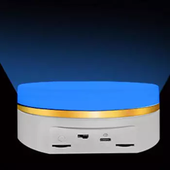 Моторизованный вращающийся стенд с регулируемой скоростью освещения для многоцелевой фотосъемки продукции