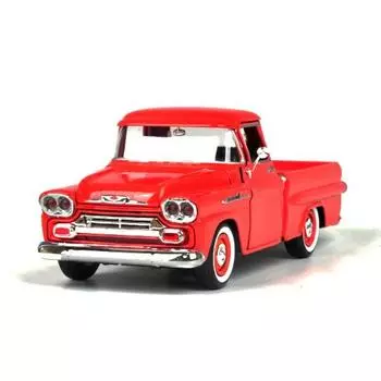 Motormax 1/24 1958 Chevrolet Apache Fleetside Pickup, литой под давлением, оранжевый, популярные корейские игрушки, популярные корейские игрушки