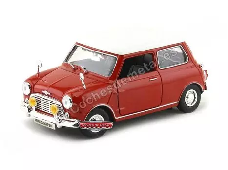 MOTORMAX Mini Car Mini Cooper Morris MINI 1/18 1961-1967 (Red) [Item]