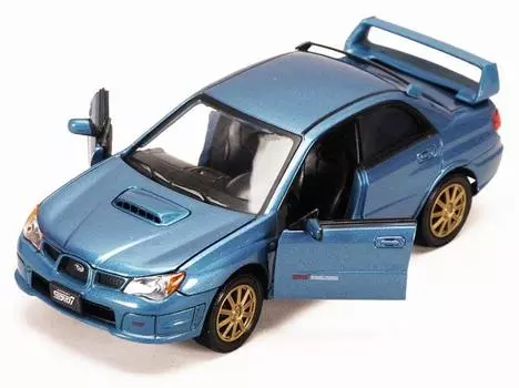 MotorMax Subaru Impreza Mini Car IMPREZA WRX STI Синий 1/24