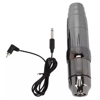 Моторная ручка для татуировки Профессиональная портативная пластиковая стальная тату-машина с зажимом для домашнего салона белый