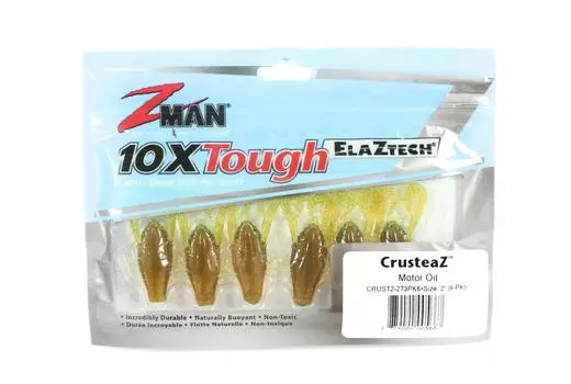 Моторное масло Zman Soft Lure CrusteaZ 2 дюйма 6 шт. в упаковке (5667)