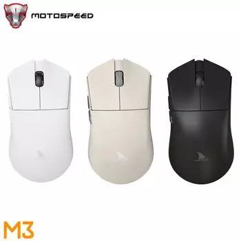 Motospeed Darmoshark M3 Bluetooth Беспроводная игровая мышь 26000 точек на дюйм PAM3395 Оптический датчик Компьютерная офисная мышь TTC для портативных ПК