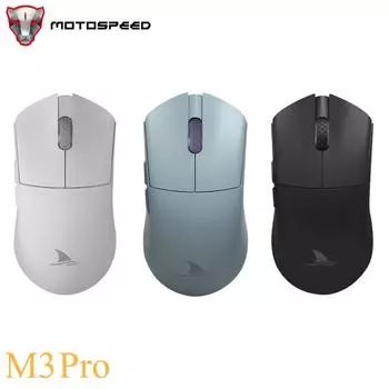 Motospeed Darmoshark M3PRO Беспроводная Bluetooth игровая мышь для киберспорта 26000 точек на дюйм Nordic N52840 PAM3395 Компьютерные мыши для портативных ПК