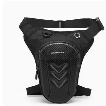 Motrcycle Waist Bag Bicycle Leg Side Bag EVA Hard Shell Outdoor Casual Waist Bags bike Mobile Phone Purse Hip Bum Pack Cycling Leg Bag Bicycle Bag чёрный