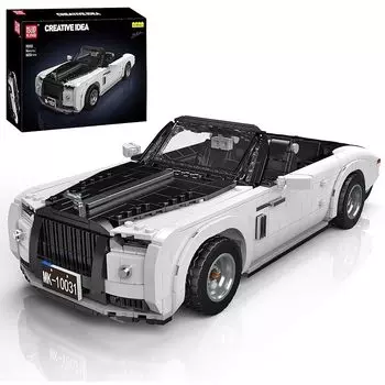 Mould King 10031 MOC технология спортивный автомобиль модель конструктор блок набор, креативный спортивный автомобиль открытый автомобиль зажим блок набор игрушечных автомобиль модель конструктор блок