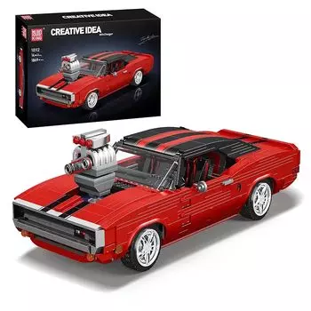 Mould King 10112 MOC Technology спортивный автомобиль конструктор блок набор, гоночный спортивный автомобиль зажим блок набор для взрослых коллекционный автомобиль модель комплект (1869 + ПКС)