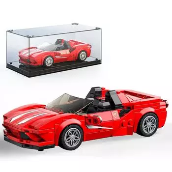 Mould King Speed Champion F8 Supercar 27041 Строительный набор Игрушка Коллекционная модель автомобиля Блок Детский подарок 8+(332 шт.)