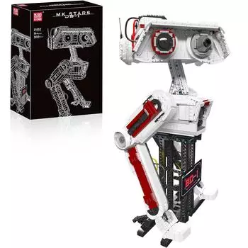 MOULD KING Строительный блок Star Plan 21052, модель робота-джедая BD-1, совместимая с 75335 кирпичными игрушками, детский рождественский подарок