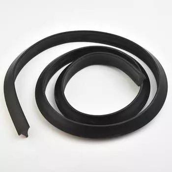Moulding Flares Edge Rubber Car Wheel Eyebrow Strip Decal Accessory Replacement Cover Protector 2Pcs 1.5m Black Fender Extension CHINA