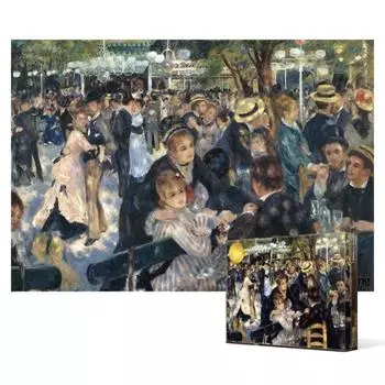 Moulin de la Galette - пазл из 1000 деталей, популярный корейский пазл
